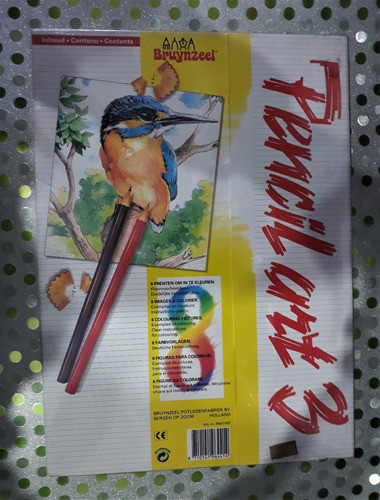 Set 8 Laminas Para Colorear Pencil Art 3 Bruynzeel 1