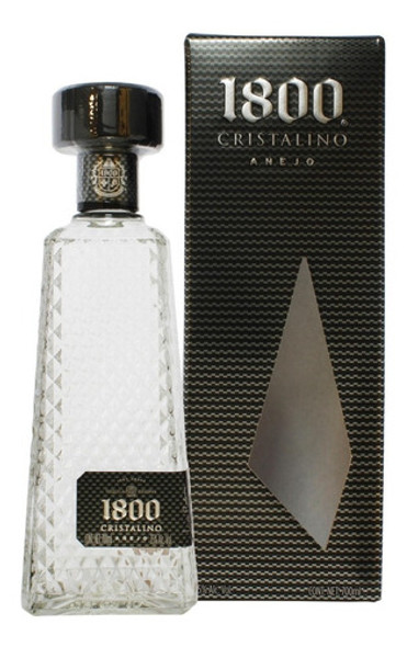 Tequila 1800 Cristalino Anejo 700ml Tequila Añejo México 0