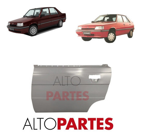 Panel Puerta Renault 9 Renault 11 Trasero Izquierdo 1