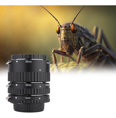 Tubo Macro Contatos Auto Focus P/ Nikon Fotografia Macro Yg 0