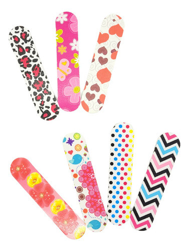 Lima X 40 Decoradas Estampadas Uñas Souvenir Spa Nail Arte 1