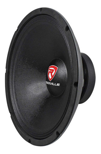 Rockville Rvw1500p8 1500w 15 Raw Dj Subwoofer 8 Ohm S 1
