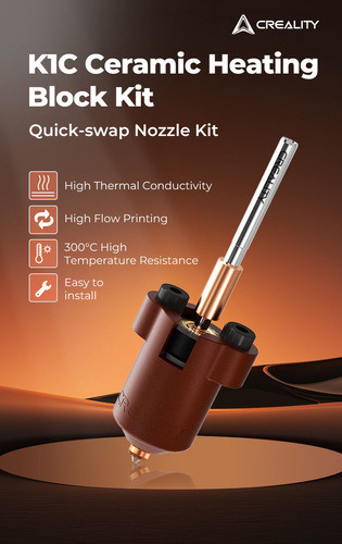 Kit Bloque Calentador De Cerámica Creality K1c 1