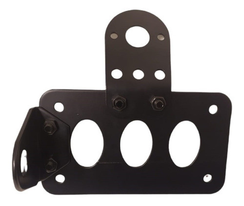 Porta Matricula Lateral Motos Custom Retro Cafe Race 0