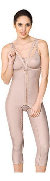 Kit 2un Cinta Bermuda Longa Colchete Cor Bege Kelogel- Xpp 0