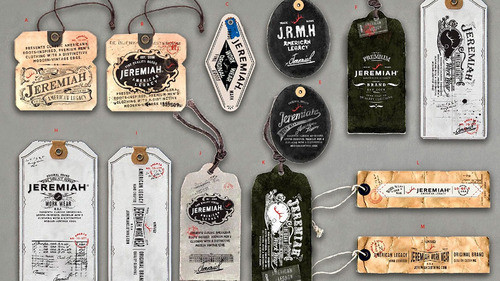 1000 Etiquetas Colgantes Ropa Hang Tags Cartulinas Kraft 8x3 1