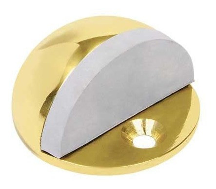 Tope De Piso P/puertas Bronce-goma Hermex -ynter Industrial 0