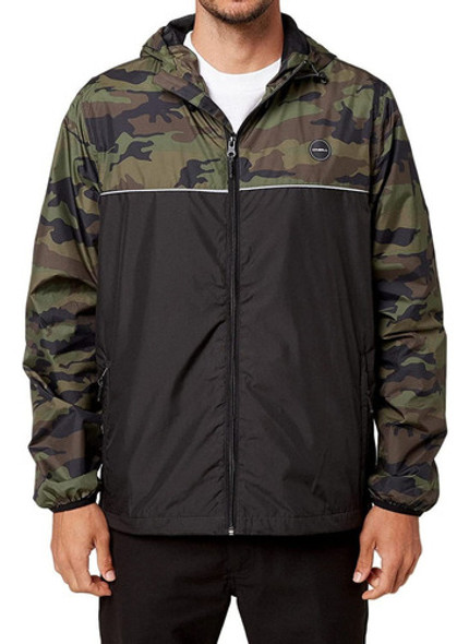 O'neill Ropa Exterior Nomadic Anorak Para Hombre, Camo Blac. 0
