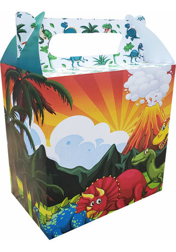 10 Embalagem Maletinha Infantil Lembrancinhas Dinos 0