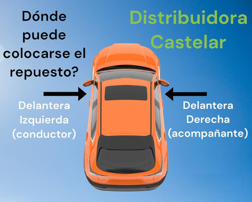 Cable Comando Cerradura Puerta Focus 1998 A 2007 Delantero 1