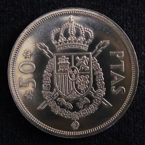 España 50 Pesetas 1975 (79) Sc Proof Km 809 De Set 0
