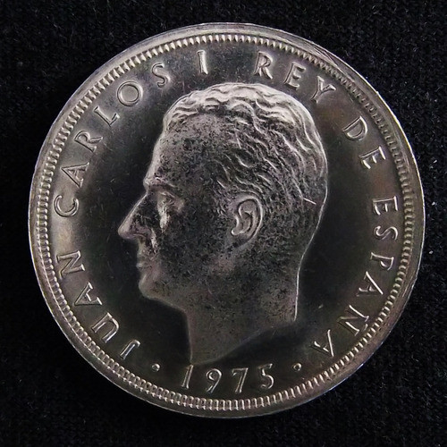 España 50 Pesetas 1975 (79) Sc Proof Km 809 De Set 1