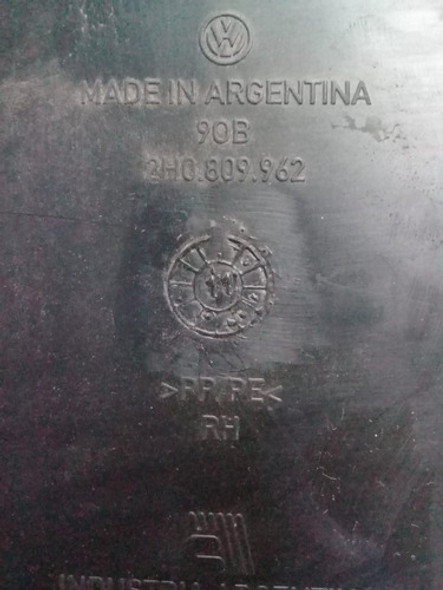 Guardaplast Pasarrueda Amarok Derecho Original 2010/ 1