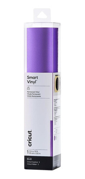 Vinilo Permanente Para Cricut - 3.6mt - Purpura Brillante 0
