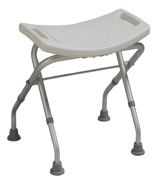 Banqueta Plegable Ducha Aluminio Altura 40-45 100kg Carequip 0