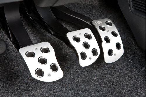 Pedalera Deportiva Cromada Fiat 0