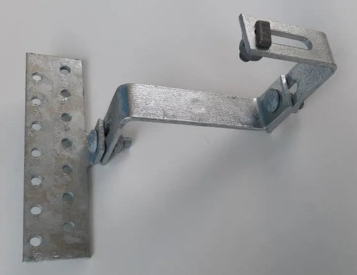 Estrutura Suporte 2 Painéis Solares Telha Cerâmica Cimento 1