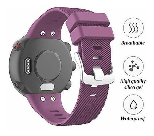 Malla Para Garmin Forerunner 45s - Purple 1