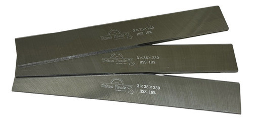 Cuchilla Acero Rapido 160 X 35  X 3 Hss 18% Garlopa Cepillo 0