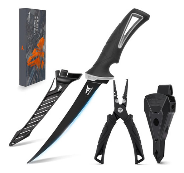 Pinzas De Pesca Y Cuchillo Para Filetear Kastking De 7 Pulga 0