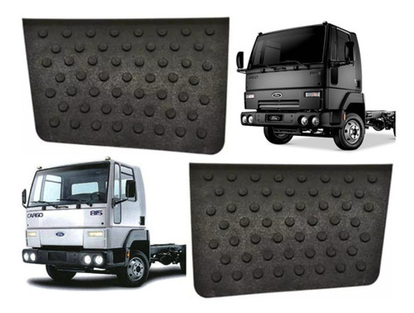 Par De Tapete Pisante Estribo Ford Cargo 712 815 816 0