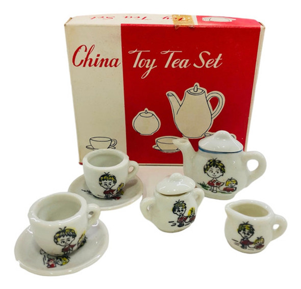 Antiguo Juego Te Porcelana Chino Nenas 1970 Lloretoys 0 Antiguo Juego Te Porcelana Chino Nenas 1970 Lloretoys 0