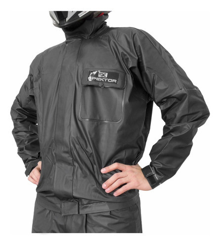 Traje De Lluvia Hombre - Pantalon Y Campera (xxl) + Estuch 1