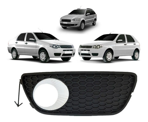 Moldura Faro Antiniebla Fiat Palio 1.8 R Originales Nuevas 0