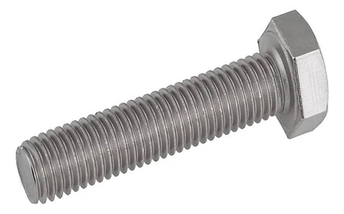 Parafuso Inox M8 X 30 Sextavado Rosca Inteira M8x30 - 500un 1