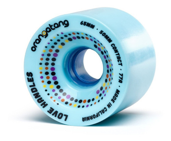 Ruedas Orangatang Love Handles 65mm 77a 1 Ruedas Orangatang Love Handles 65mm 77a 1