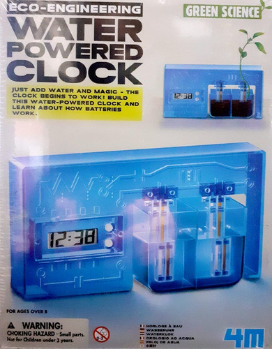 4m Fm529 Water Powered Clock Milouhobbies 0