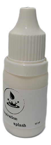 Tinta Blanca Indeleble En Gotero De 10cc Para Sellos De Goma 0