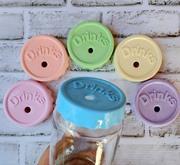 Tapa Platica Perforada A Rosca Drinks Candy, Soubenirs X40un 1 Tapa Platica Perforada A Rosca Drinks Candy, Soubenirs X40un 1