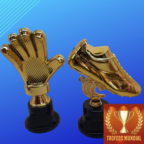 Trofeo Guante + Botin / Oro / Arquero / Goleador 0