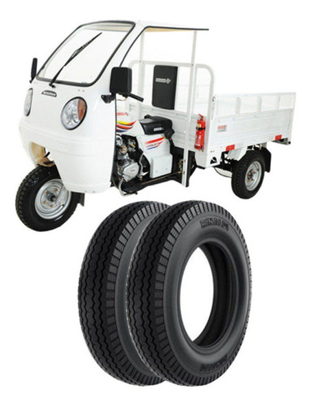 Combo 2 Pneus Triciclo Mcf Mca Wuyang 450-12 Ls46 Rinaldi 0