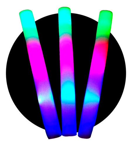 10 Rompecoco Led 52cm Cotillon Luminoso Combo Carioca Barra 0