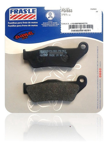 Pastilla Freno Frasle Pd883 Ktm 1190 Adventure 0