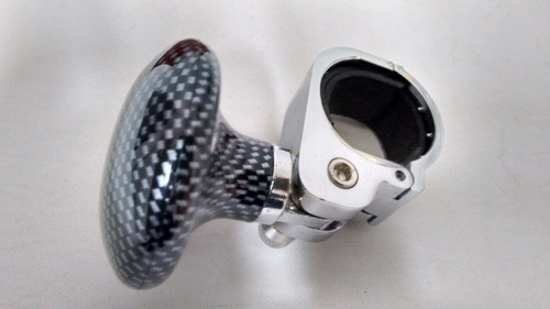 Manopla De Volante Giratoria Fibra De Carbono 0