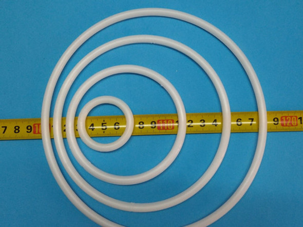 Argollas Plastica Mandala Atrapasueño Etc 180mm 30u. Z. Once 1