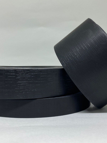 Fita Borda Rehau - Preto Silk  - Guararapes 35x0,45 10mts 0