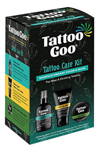 El Kit De Cuidado Posterior Tattoo Goo Incluye Jabón Antimic 0