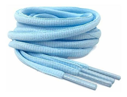 Cordones De Zapatos Ovalados Delele 2 Pares 42 Colores Media 0
