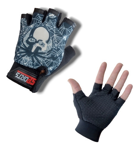 Pack X5pares Guantes Fitness Elastizados Crossfit Calistenia 1