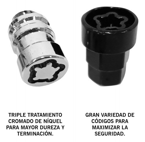 Tuercas Bulon Antirrobo Goodyear Nissan Versa Sentra Np300 1