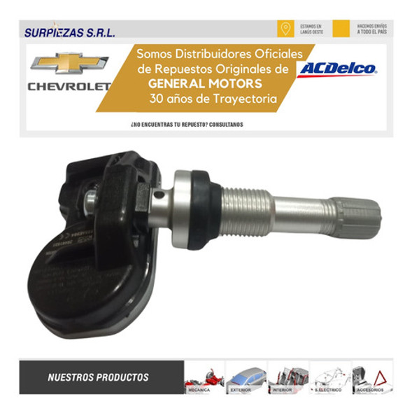 Sensor Presion Rueda Onix 20/ Tracker 20/ 100% Chevrolet Ori 1