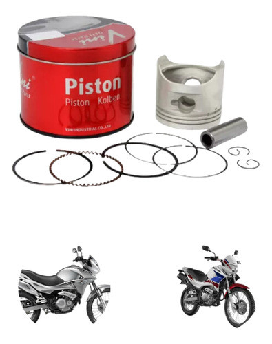Pistao C/anel Nx 400 Falcon 0.50 Vini 0
