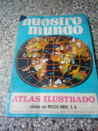 Antiguo Album De Figuritas Nuestro Mundo De Coleccion 0
