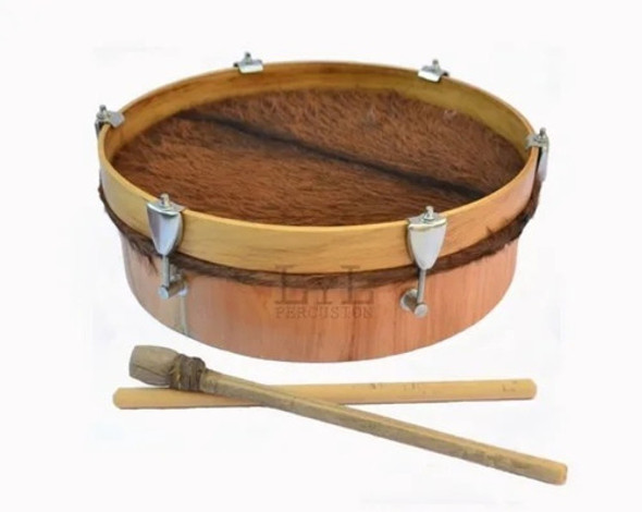 Bombo Leguero Compacto 18  Con Palos Y 8 Tensores 0