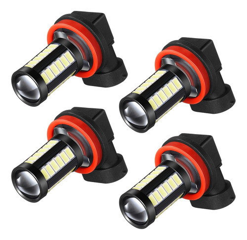4 Bombillas Led Antiniebla H8 H11 De  K, Bombillas Led Blan. 0