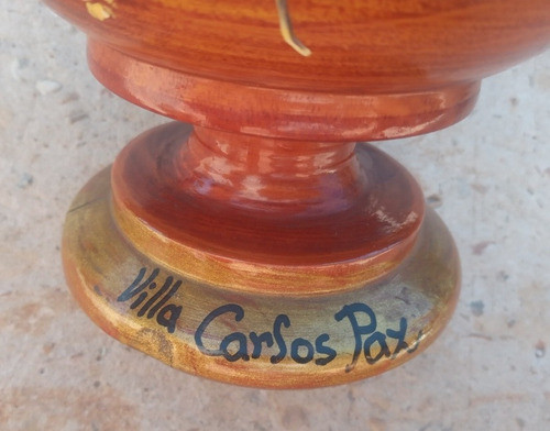 Mortero De Madera Recuerdo Villa Carlos Paz En Madera 1